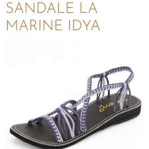 La Marine - IDYA Womens Sandles Purple Sz 6.5